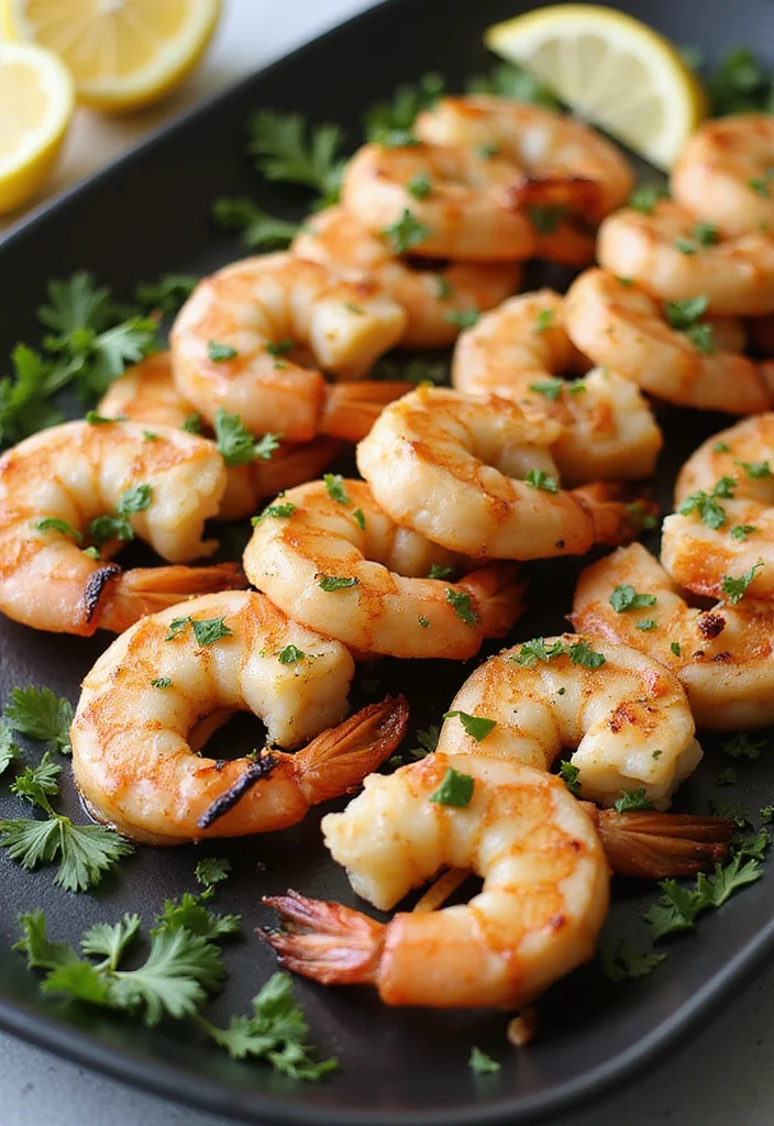10 Keto Shrimp Recipes for Fast Weeknight Meals - 6. Lemon Garlic Shrimp Skewers