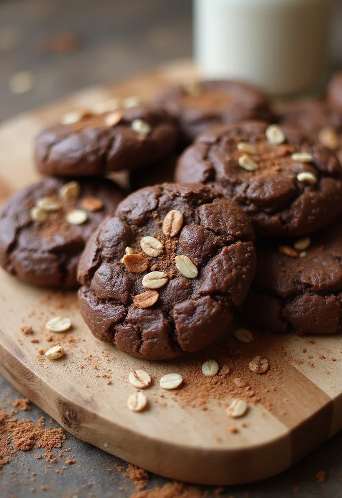 10 Quick Oatmeal Dessert Recipes for Sweet Snacks - 1. No-Bake Chocolate Oatmeal Cookies