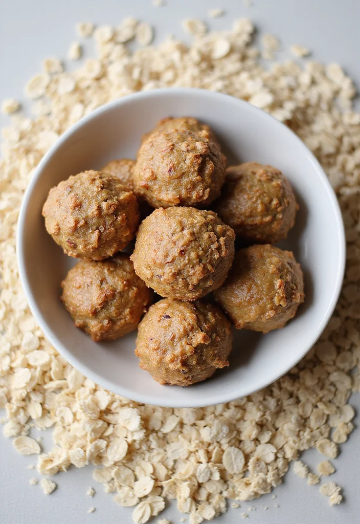 10 Quick Oatmeal Dessert Recipes for Sweet Snacks - 7. Coconut Oatmeal Energy Balls