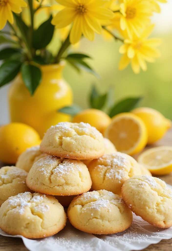 10 Vegan Bakery Recipes for Easy Homemade Treats - 3. Zesty Lemon Vegan Cookies