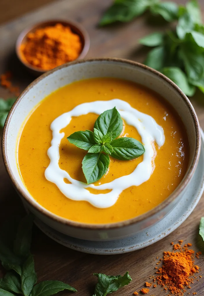 10 Vegan Butternut Squash Recipes for Cozy Meals - 4. Curried Butternut Squash Soup