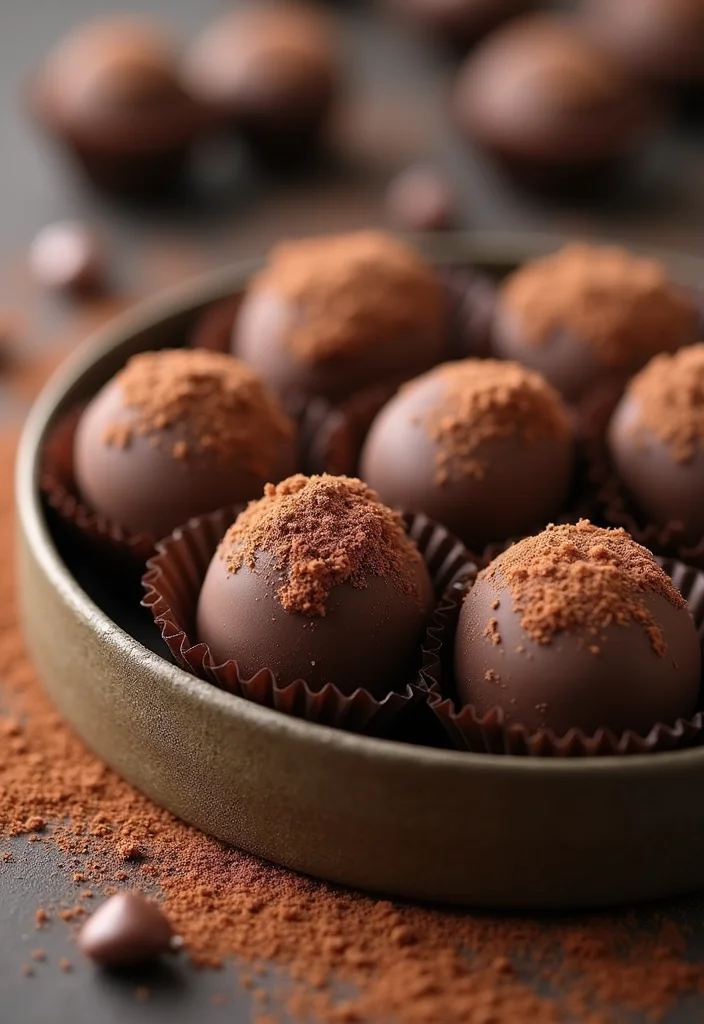 12 Chocolate Dessert Recipes for Rich Easy Indulgence - 3. Decadent Chocolate Truffles