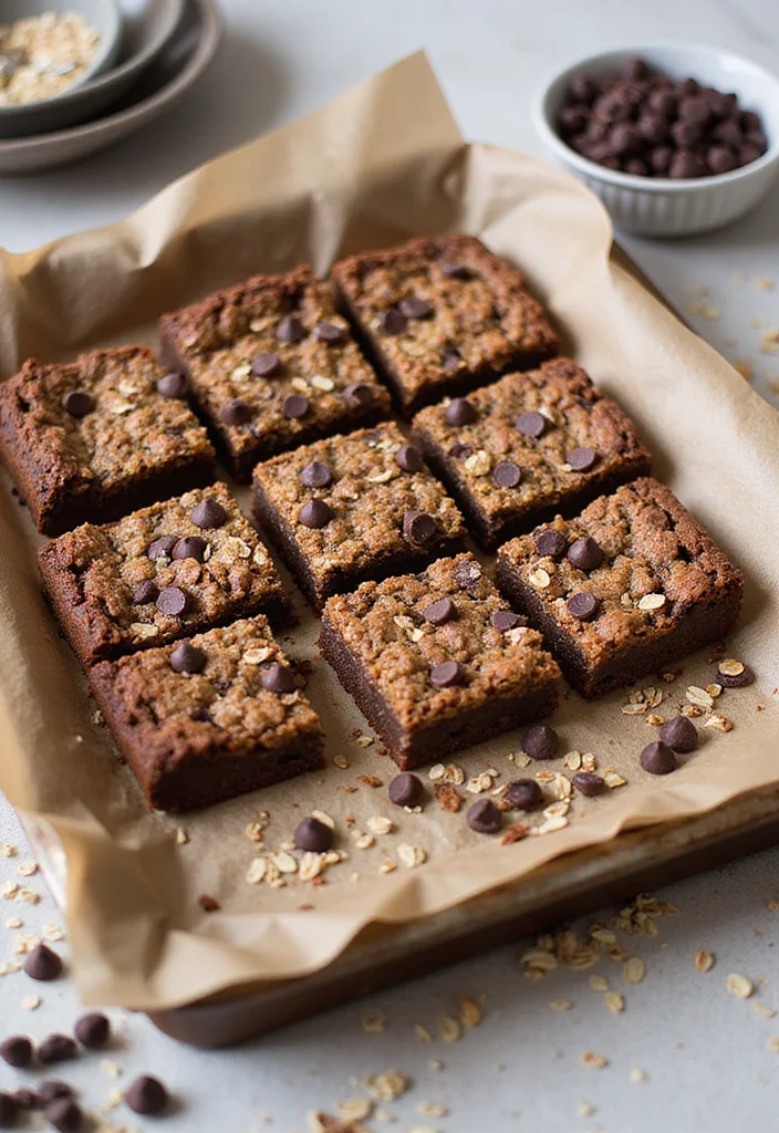 12 Chocolate Dessert Recipes for Rich Easy Indulgence - 7. Chocolate Oatmeal Bars