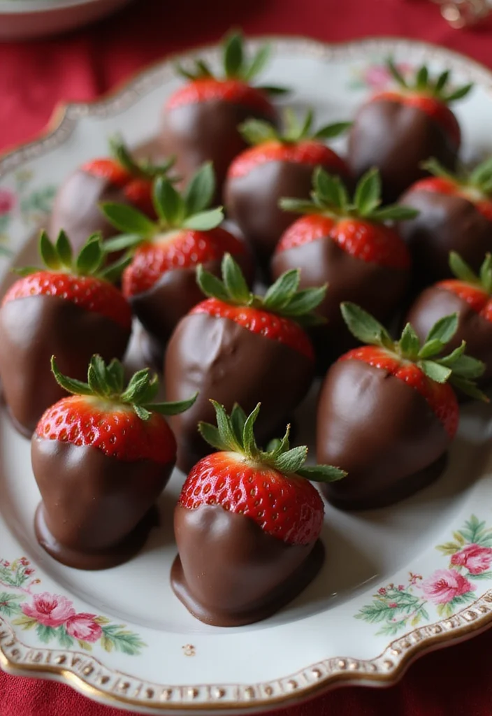 12 Chocolate Dessert Recipes for Rich Easy Indulgence - 9. Chocolate Dipped Strawberries