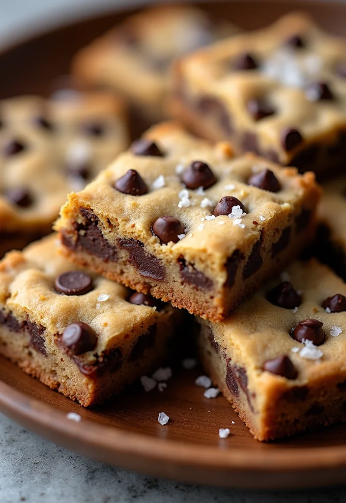 12 Dessert Bar Recipes Perfect for Parties and Sharing - 1. Chocolate Chip Cookie Bars