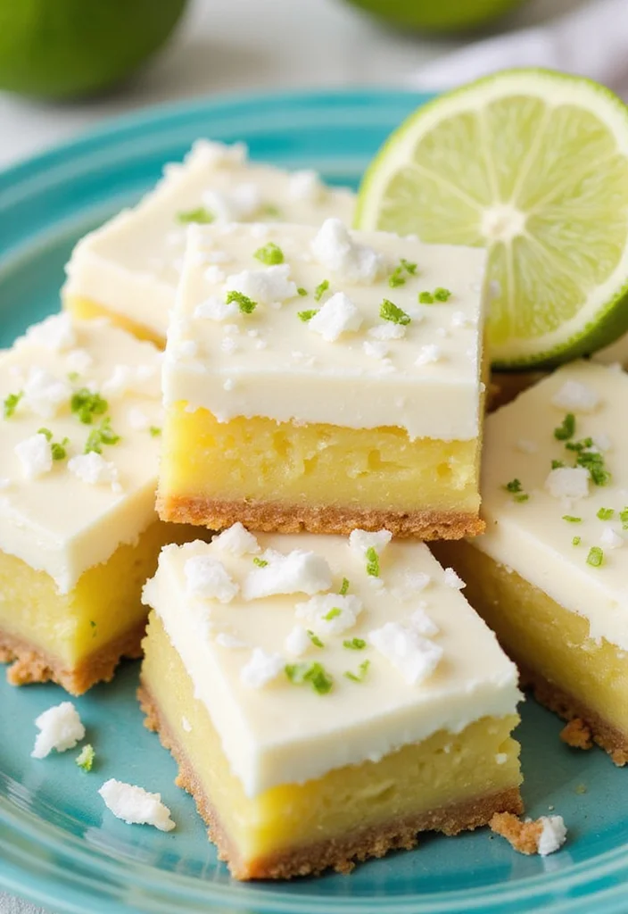 12 Dessert Bar Recipes Perfect for Parties and Sharing - 12. Coconut Lime Bars