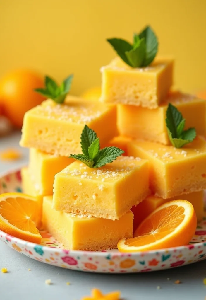 12 Dessert Bar Recipes Perfect for Parties and Sharing - 9. Orange Creamsicle Dessert Bars
