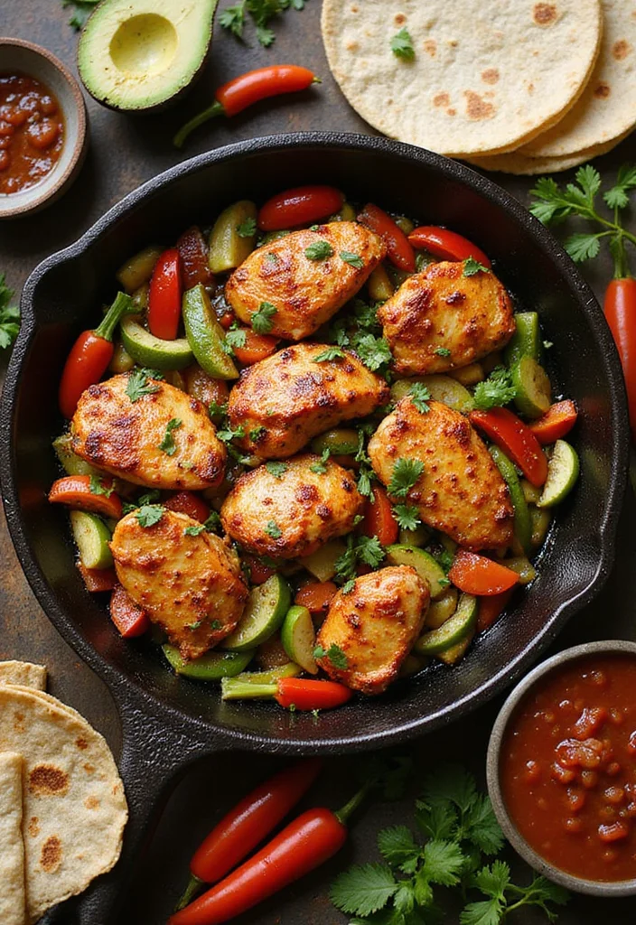 12 Griddle Dinner Recipes for Quick Weeknight Cooking - 1. One-Pan Chicken Fajitas