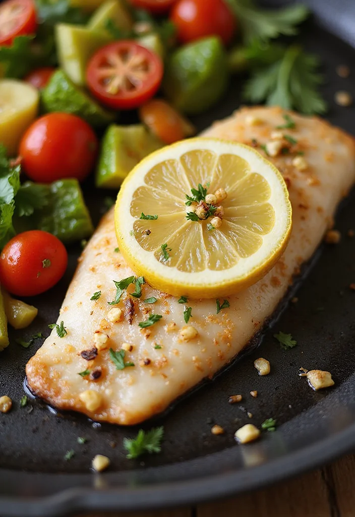 12 Griddle Dinner Recipes for Quick Weeknight Cooking - 12. Lemon Garlic Tilapia