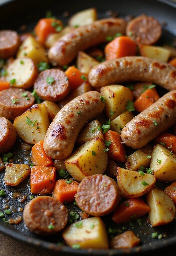 12 Griddle Dinner Recipes for Quick Weeknight Cooking - 9. Sausage and Potato Breakfast Hash