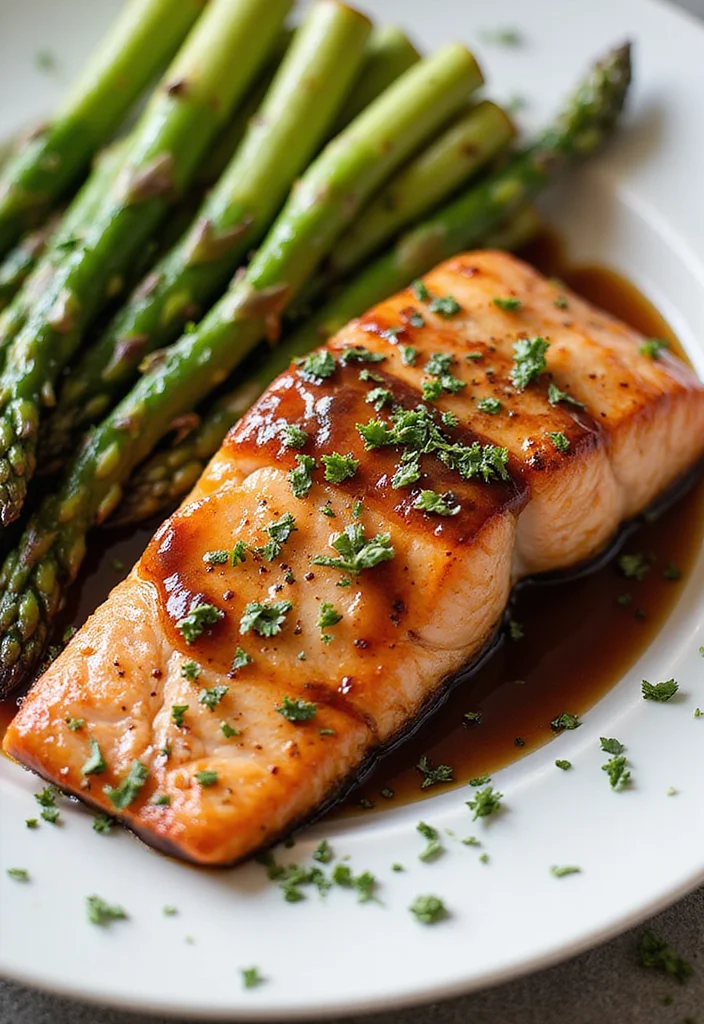 12 Grilled Dinner Recipes for Easy Flavorful Cooking - 2. Honey Balsamic Glazed Salmon