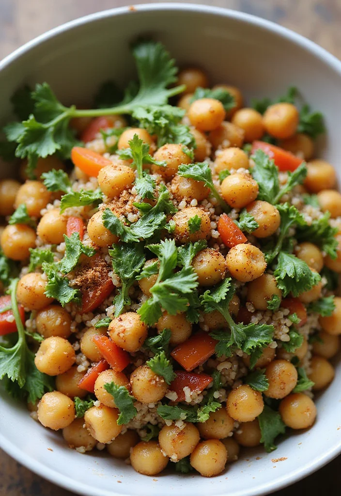 12 Healthy Budget Recipes That Maximize Flavor - 1. Spicy Chickpea and Quinoa Bowl