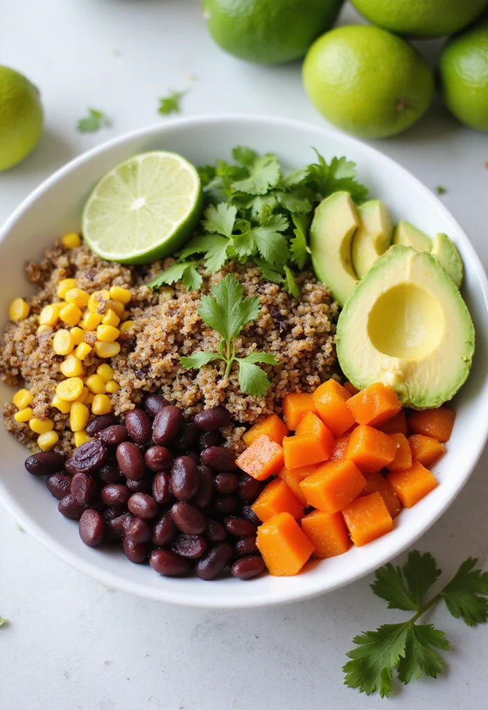 12 Healthy Meal Prep Recipes for Stress Free Weeks - 1. Quinoa & Black Bean Bowl