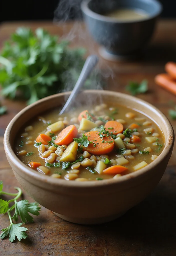 12 Healthy Meal Prep Recipes for Stress Free Weeks - 6. Lentil Soup with Veggies