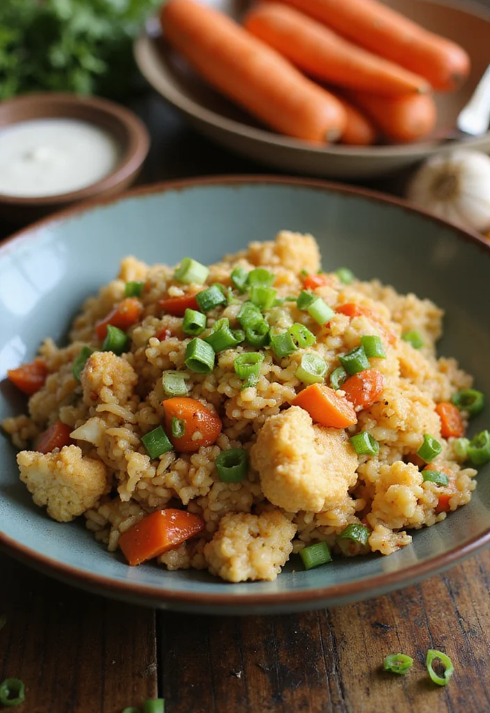 12 Healthy Meal Prep Recipes for Stress Free Weeks - 9. Cauliflower Fried Rice
