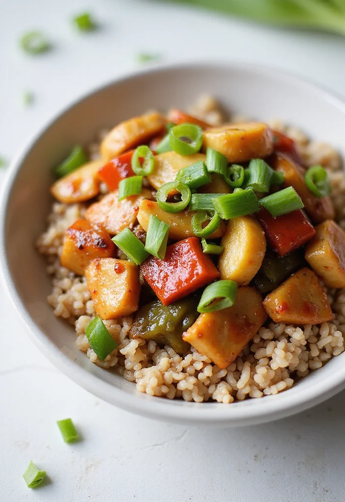 12 Healthy Meat Recipes Light and Satisfying - 9. Teriyaki Chicken Bowls