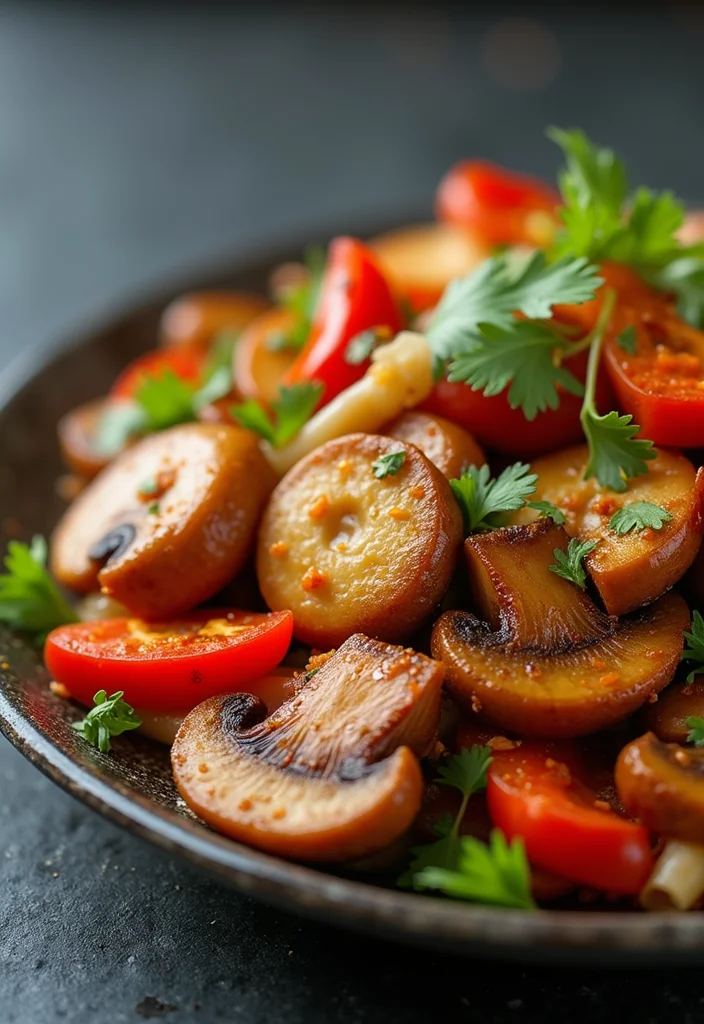 12 Healthy Mushroom Recipes for Simple Weeknight Dishes - 2. Spicy Mushroom Stir-Fry