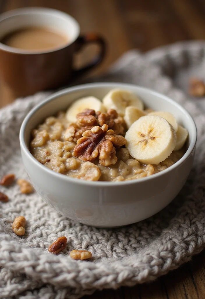 12 Healthy Oatmeal Recipes for Easy Everyday Meals - 2. Banana Nut Oatmeal