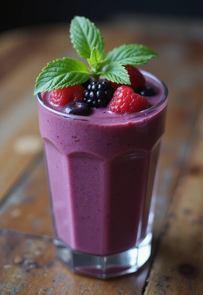 12 Healthy Smoothie Recipes for Energy and Balance - 3. Berry Bliss Smoothie