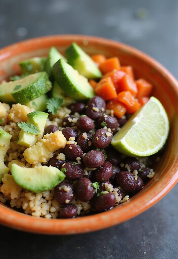 12 High Protein Vegan Recipes for Everyday Strength - 1. Quinoa & Black Bean Power Bowl