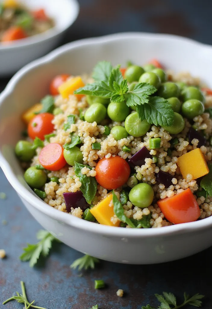12 High Protein Vegan Recipes for Everyday Strength - 8. Edamame and Quinoa Salad