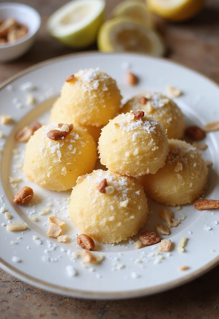 12 Indian Vegan Recipes Full of Bold Flavor - 12. Coconut Ladoo - Sweet Coconut Balls