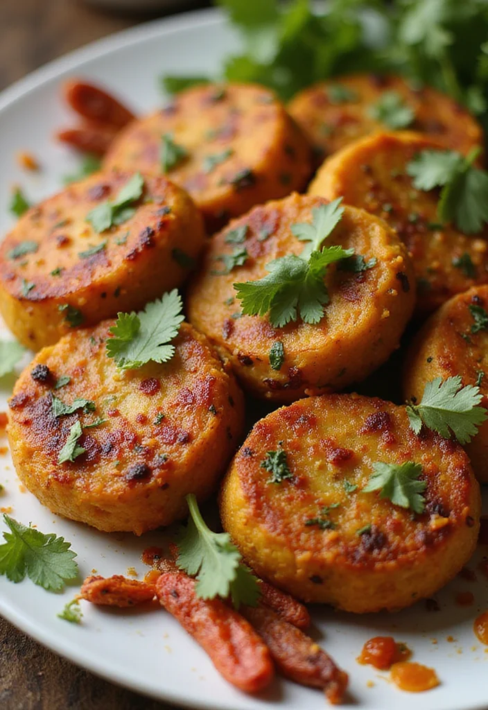 12 Indian Vegan Recipes Full of Bold Flavor - 2. Aloo Tikki - Spiced Potato Patties