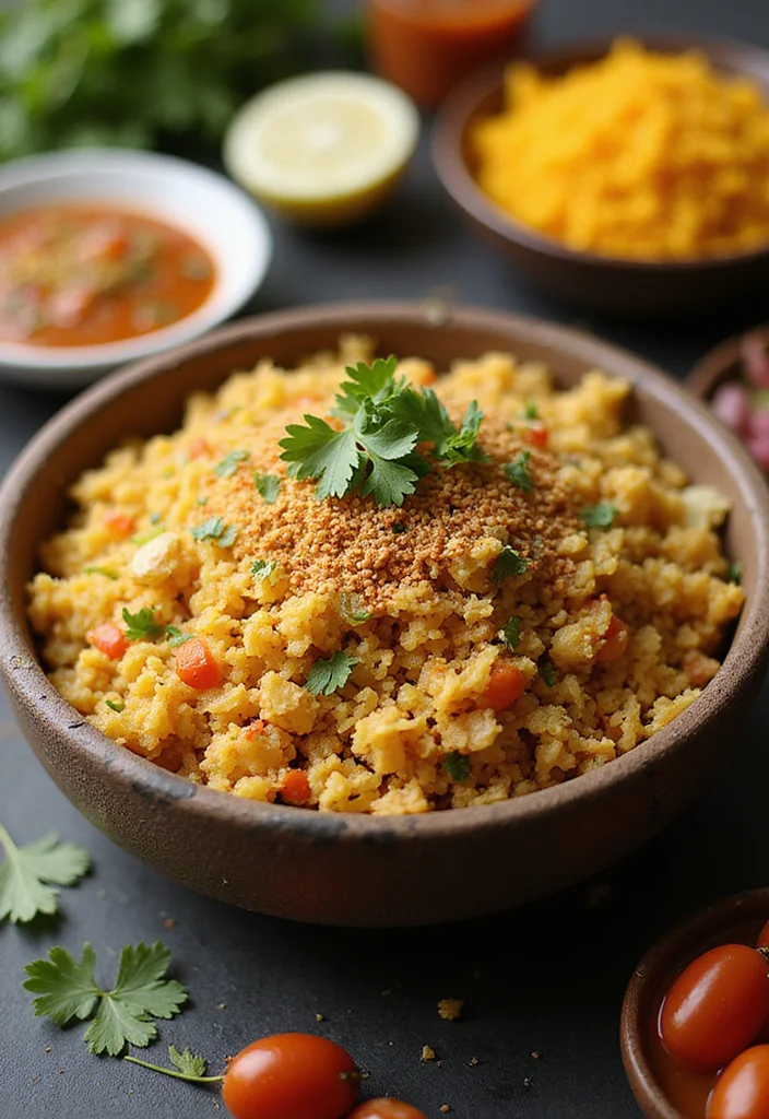 12 Indian Vegan Recipes Full of Bold Flavor - 4. Bhel Puri - Crunchy Puffed Rice Snack