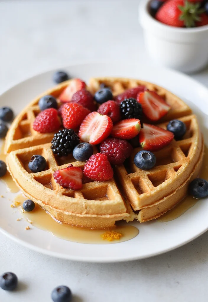 12 Keto Breakfast Recipes for Energy and Flavor - 9. Almond Flour Waffles
