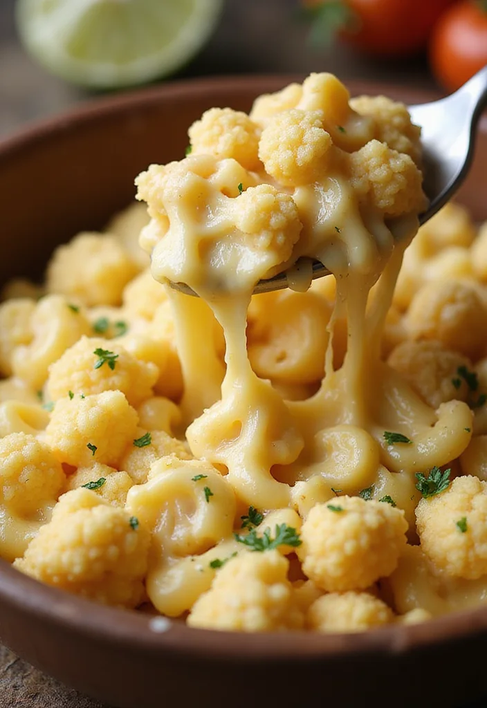 12 Keto Cauliflower Recipes for Low Carb Comfort - 4. Cauliflower Mac and Cheese