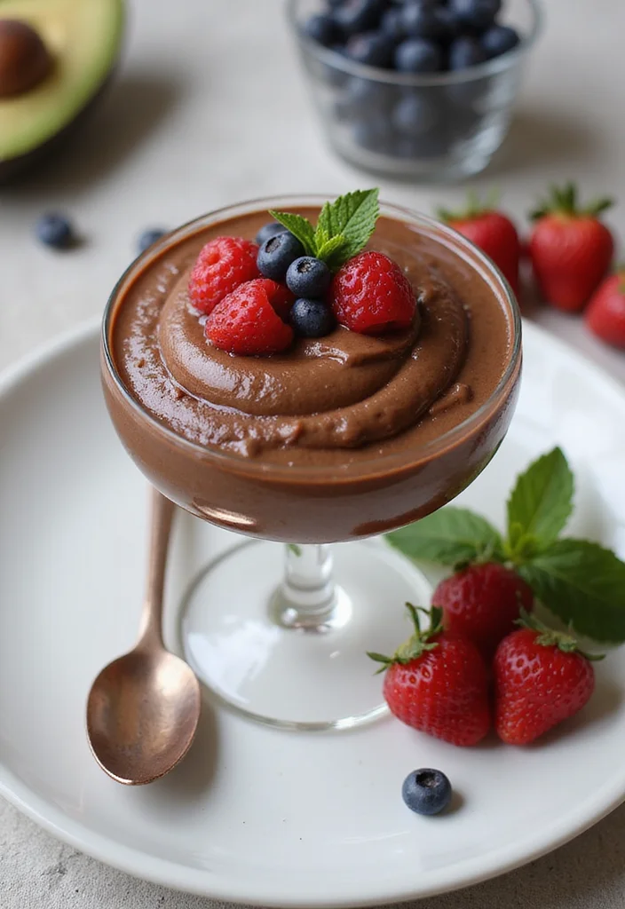 12 Keto Dessert Recipes for Sweet Low Carb Treats - 1. Decadent Chocolate Avocado Mousse