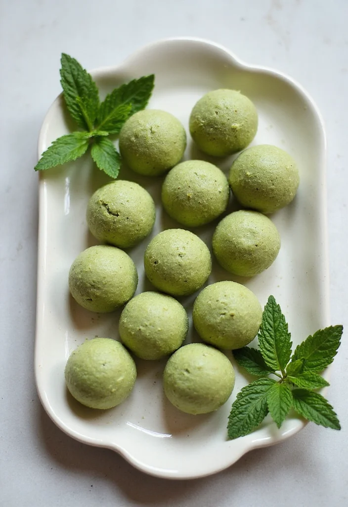 12 Keto Dessert Recipes for Sweet Low Carb Treats - 10. Matcha Green Tea Fat Bombs