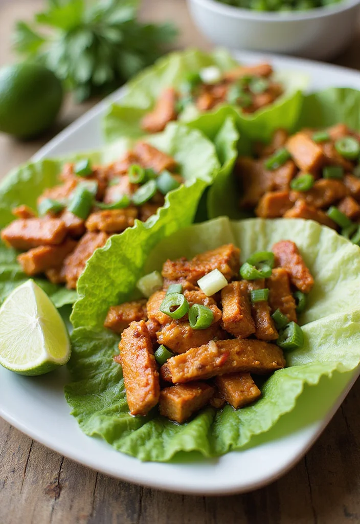 12 Keto Ground Turkey Recipes for Easy Low Carb Meals - 2. Spicy Turkey Lettuce Wraps
