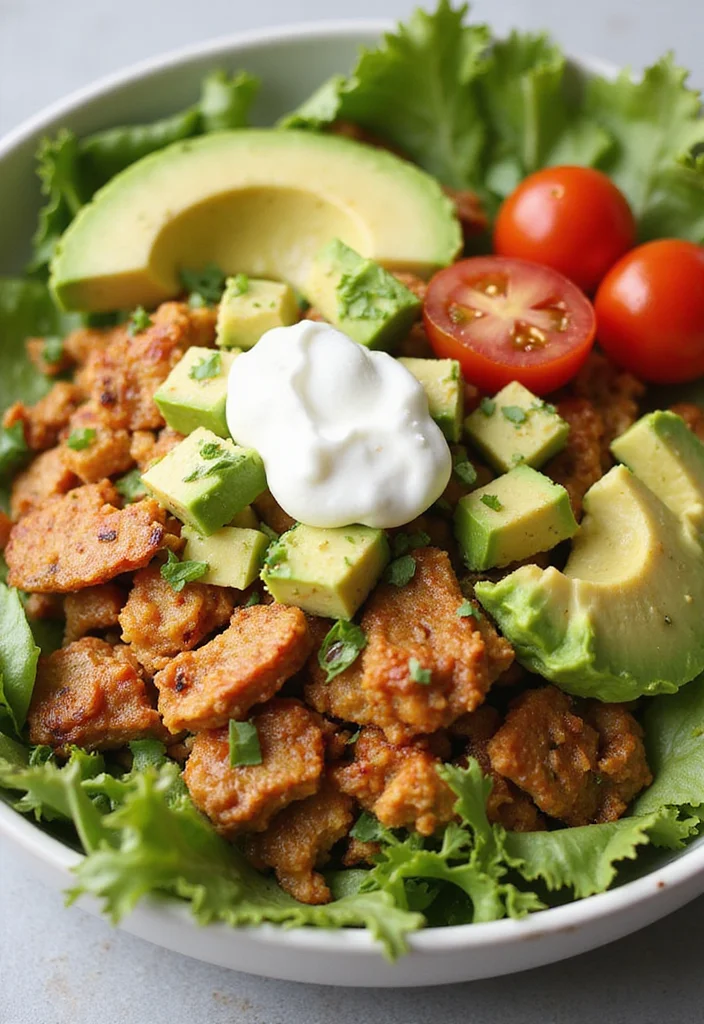 12 Keto Ground Turkey Recipes for Easy Low Carb Meals - 6. Turkey Taco Salad