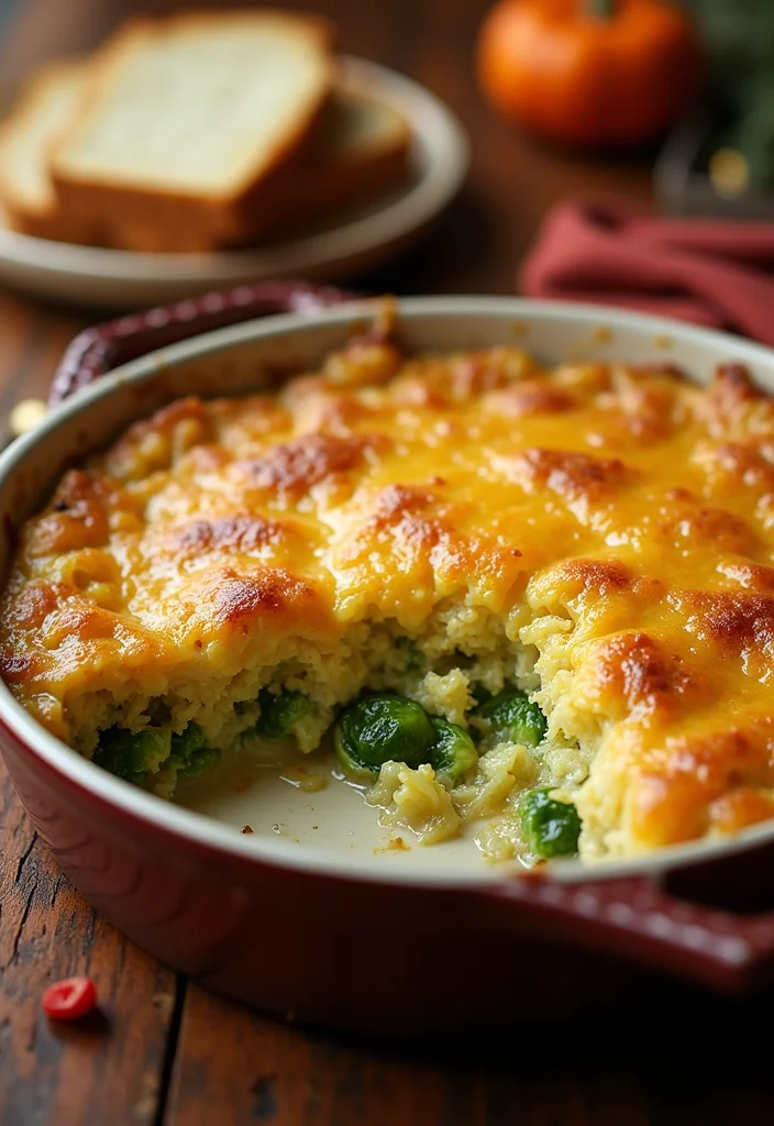 12 Keto Thanksgiving Recipes for a Low Carb Holiday - 5. Cheesy Brussels Sprouts Casserole