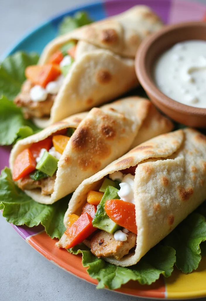 12 Light Dinner Recipes That Still Satisfy - 12. Greek Chicken Pita Pockets