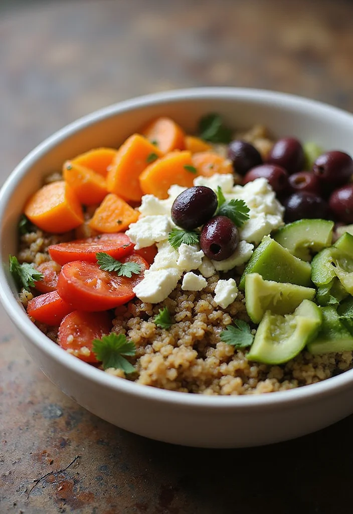 12 Light Dinner Recipes That Still Satisfy - 2. Mediterranean Quinoa Bowl