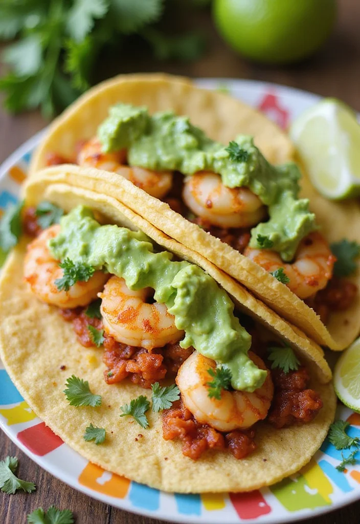 12 Light Dinner Recipes That Still Satisfy - 3. Shrimp Tacos with Avocado Crema