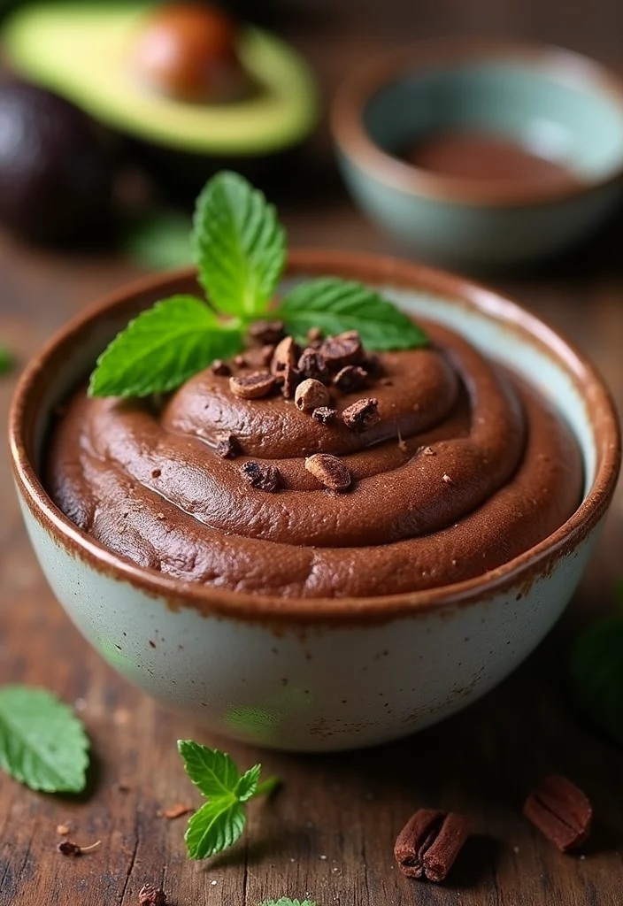 12 Low Calorie Keto Recipes That Still Taste Great - 1. Chocolate Avocado Mousse
