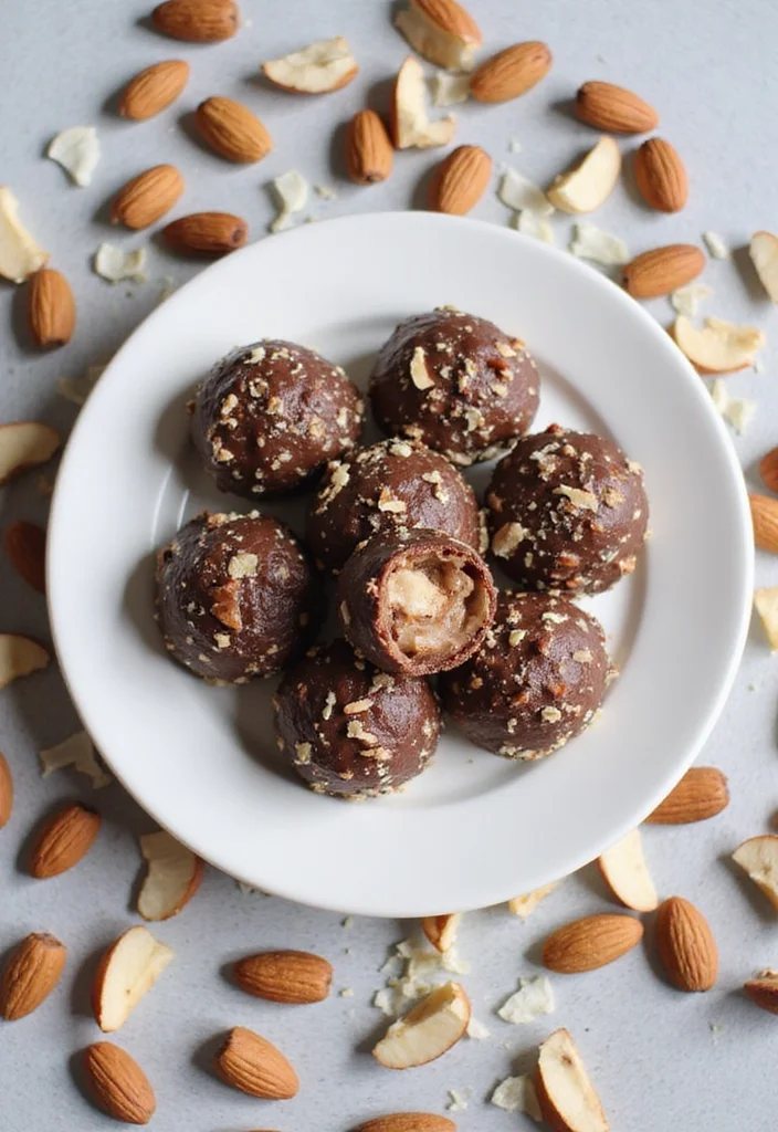 12 Low Calorie Keto Recipes That Still Taste Great - 2. Almond Joy Energy Bites