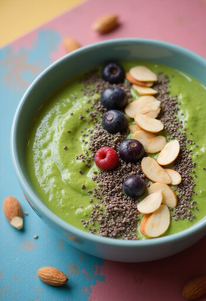 12 Low Calorie Keto Recipes That Still Taste Great - 9. Green Smoothie Bowl