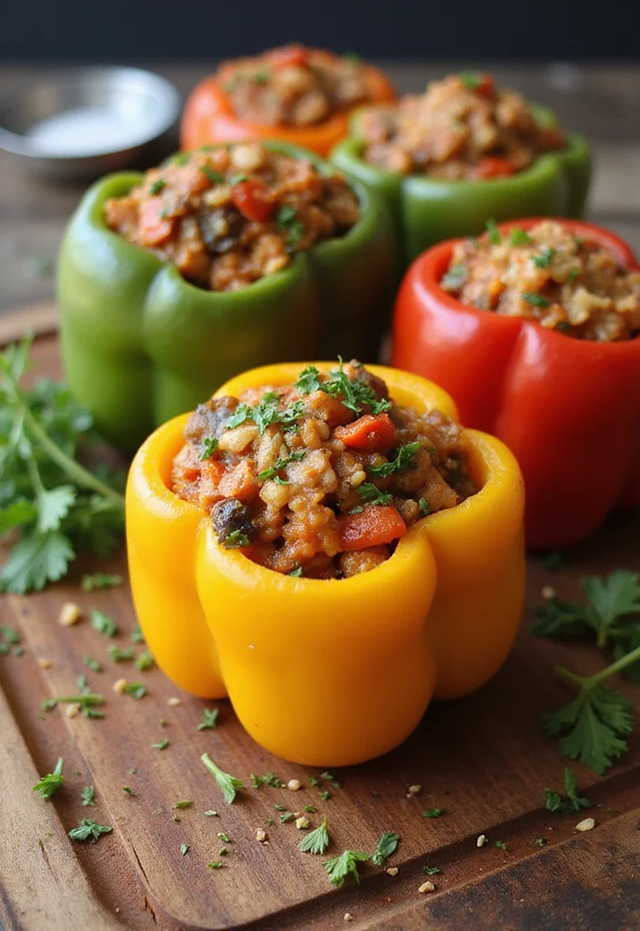 12 Low Carb Dinner Recipes for Everyday Eating - 3. Stuffed Bell Peppers