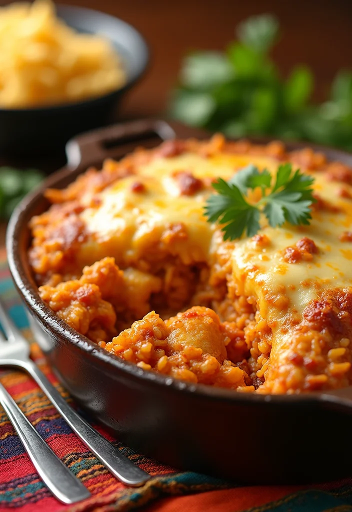 12 Rice Dinner Recipes for Simple Comforting Meals - 2. Spicy Chicken and Rice Casserole