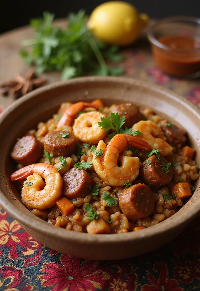 12 Rice Dinner Recipes for Simple Comforting Meals - 8. Cajun Jambalaya with Sausage and Shrimp