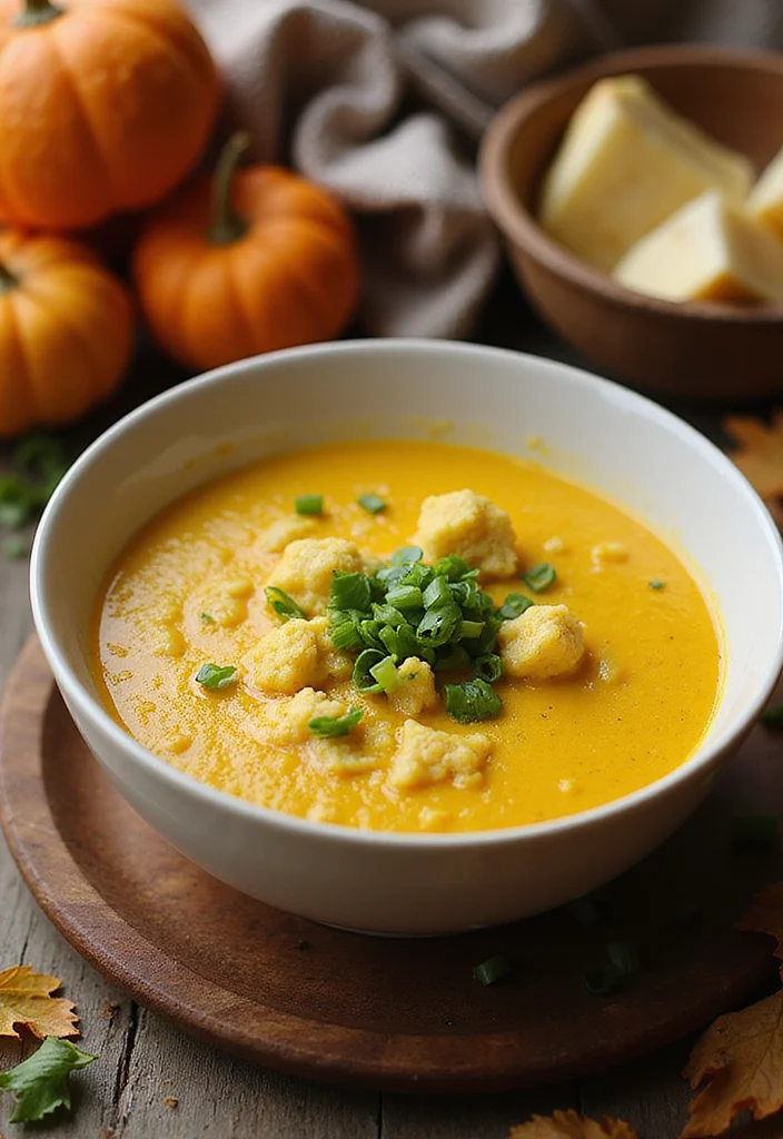 12 Vegan Fall Recipes with Warm Seasonal Flavor - 8. Curried Cauliflower Potato Soup