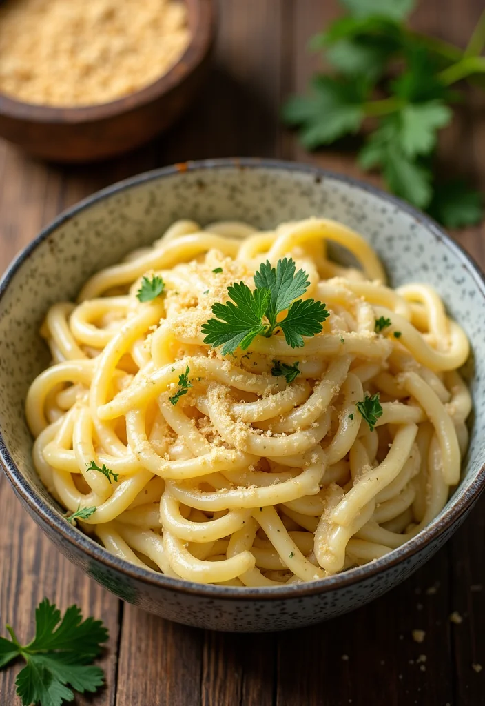 12 Vegan Pasta Recipes for Comforting Dinners - 1. Creamy Vegan Alfredo