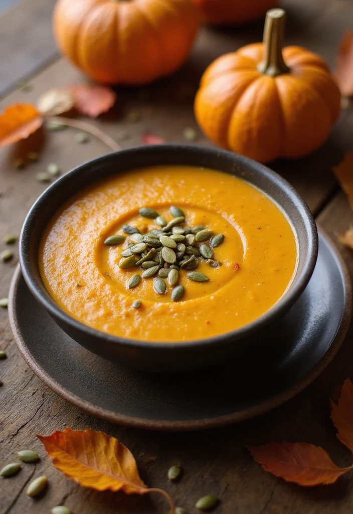 12 Vegan Thanksgiving Recipes for a Plant-Based Feast - 10. Vegan Pumpkin Soup