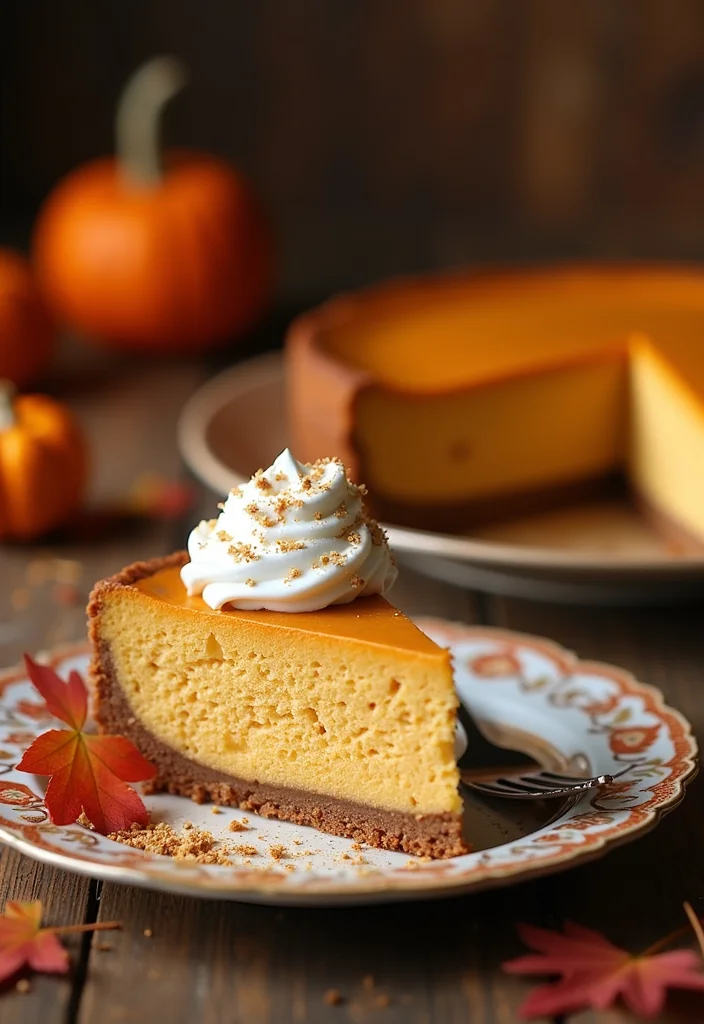 12 Vegan Thanksgiving Recipes for a Plant-Based Feast - 2. Decadent Pumpkin Spice Cheesecake