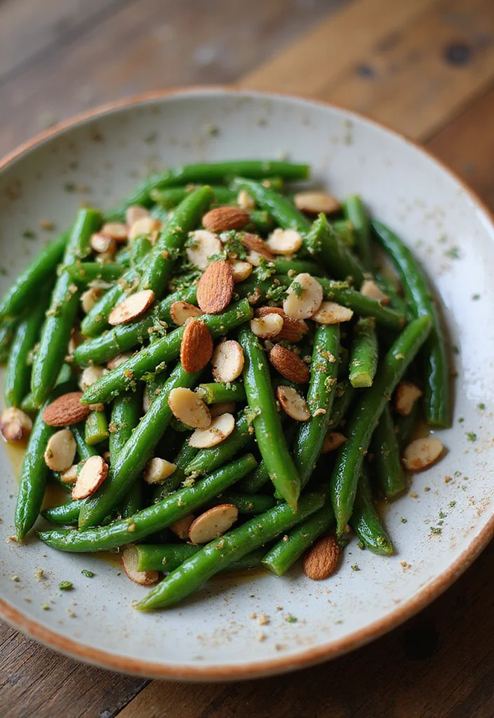 12 Vegan Thanksgiving Recipes for a Plant-Based Feast - 6. Vegan Green Bean Almondine