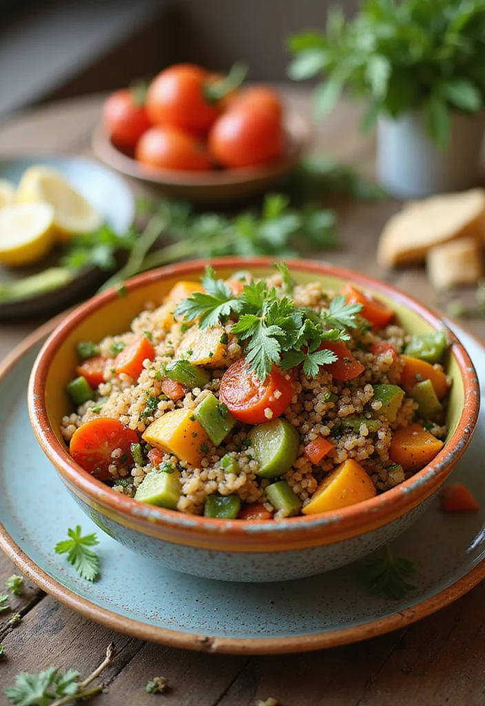 12 Vegan Vegetable Recipes for Fresh Weeknight Meals - 4. Mediterranean Quinoa Salad